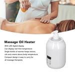 (White)Massage Oil Heater UK Plug 100240V Portable Single Bottle Massage Oil NEW