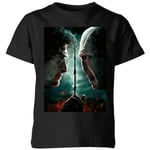 Harry Potter Deathly Hallows - Part 2 Kids' T-Shirt - Black - 5-6 Years