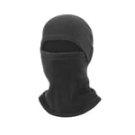 Vindtät Huva / Skidmask för Kalla Väder Svart