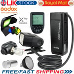 Godox AD200 2.4G TTL HSS Flash+ Trigger Xpro-C/N/S/F/O+ Flash Head+Barn Door Kit