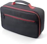 HOMPOW Projector Carrying Bag, Portable Travel Projector Case for Mini Projector and Accessories (Fits Most Major Mini Projectors), Black