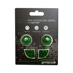Gioteck GTX Xbox One - Thumb Grips Xbox One Bouchons/Capuchons/Protection en Silicone pour Joysticks Grips Xbox - Antidérapant - Aide a viser - Protection Manette Xbox One Cubes Vert/Noir