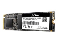 ADATA XPG SX6000 Pro - SSD - 256 Go - interne - M.2 2280 - PCIe 3.0 x4 (NVMe)