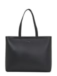 Minimal Monogram Slim Tote34 Black Calvin Klein