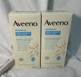 2 x AVEENO Dermexa Daily Emollient Body Wash  For Sensitive Dry Itchy Skin 300ml
