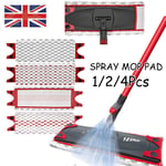 1/2/4Pcs Microfibre Mop Pad For Vileda 1,2 Spray Mop Replacement Refill Mop Head
