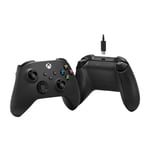 Manette Xbox avec Câble pour PC (Xbox Series) & Abonnement Xbox Game Pass Ultimate | 3 Mois | Xbox/Win 10 PC - Code jeu à télécharger - Neuf