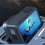 Capida GoPro Hero 8 - Mjuk silikon skydd skal Mörkblå