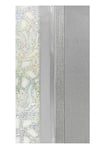 Pracht Creatives Hobby 7074-20925 décoratives Mix Gris/Argent, 3 Demi-plaques, env. 200 x 50 x 0, Bande de Cire, pour Modeler et décorer des Bougies, Grey Silver, 200 x 100 x 0,5 mm