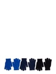 Neckar Knitted 3-Pack Gloves Sport Gloves & Mittens Mittens Blue ZigZag