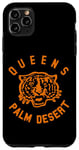 Coque pour iPhone 11 Pro Max Reines officielles de l'âge de pierre Tiger Palm Desert