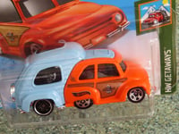 Hot Wheels 2021 #022/250 RV THERE YET blue and orange Camper van @GH