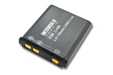 INTENSILO Li-Ion batterie 700mAh (3.7V) pour caméraPentax Optio NB-1000, RS100, RS1000, RS1500 comme Li-40, D-Li63, NP-80.