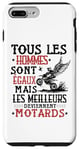 Coque pour iPhone 7 Plus/8 Plus supermoto biker man motorcycle fan tonton biker retirement