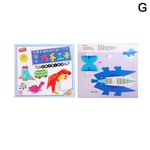 New Cartoon Diy Toys Children Early Learning Balleen Book 3d G Vehicle + Dinosaur