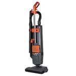 Vax Upright Vacuum Cleaner with HEPA Media Filters, Twin Motor, Bagged, 800 W, Grey/Orange