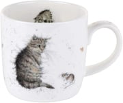 Wrendale by Royal Worcester Cat and Mouse Mug