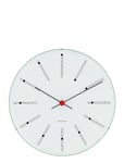 Arne Jacobsen Clocks Bankers Vægur Ø48 Cm Vit
