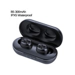 Bluetooth Earphone Touch Control With Microphone Charging Box Black