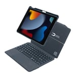 4Smarts Tangentbordsskydd för iPad 11" (2025) / iPad 10.9" (2024/2022) - Solid Pro Nordiskt Layout - Svart