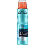 L'Oréal Paris Men Expert Hudvård Deodoranter Cool PowerIce Effect Deodorant Spray 150 ml