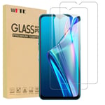 WFTE [3-Pack]OPPO A12 Screen Protector,Anti-Scratch,High Transparency,Anti-fingerprint,Bubble-Free,Dust-Free Premium Tempered Glass Screen Protector For OPPO A12