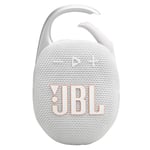 JBL Clip 5 Portabel Bluetooth-høyttaler Hvit