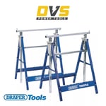 DRAPER 54051 Telescopic Saw Horse or Builders Trestle BT/Y1 Twin Pack (2 x)