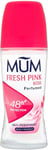 Mum Deodorant Roll On Fresh Pink Anti-Perspirant 75 mL