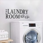 Wall Stickers Murals Decorative Stickers Wall Decor Environmental Protection Pvc Home Decor Laundry Room Washing Machine Decorative Alphabet Fun Wall Sticker Paper Decoration