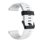 Silikone armbånd til Garmin Fenix 5X/Fenix 3 - Hvidt