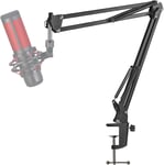 HyperX QuadCast Boom Arm Stand - Professional Studio Mic Stand Compatible with S