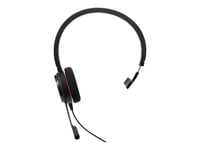 Jabra Evolve 20 MS mono - Micro-casque - sur-oreille - filaire - USB - Certifié pour Skype for Business