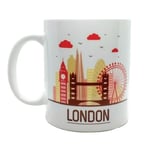 London Skyline Mug England City Ceramic Coffee Tea Cup Valentines Gift