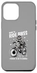 Coque pour iPhone 13 Pro Max Design de vélo amusant - né pour le cyclisme BMX