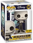 Figurine Funko Pop - L'étrange Noël De M. Jack [Disney] N°1401 - Jack Skellington Le Roi (74707)