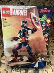 LEGO Marvel: Captain America Construction Figure (76258) - Brand New & Sealed!