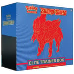 Pokemon Sword & Shield 1 Zamazenta Elite Trainer Box