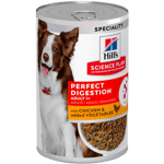 Adult Perfect Digestion Chicken Canned - Wet Dog Food 363 g - Hund - Hundefôr & hundemat - Våtfôr & våtmat - Hills Science Plan