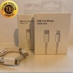 2M Original Genuine USB C To iPhone Fast Charger Cable Data Lead For Apple iPad
