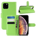 Apple iPhone 13 Mini PU Wallet Case Green