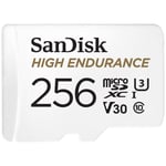 256GB Micro SD – SanDisk High Endurance Class 10