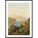 Gallerix Poster View Of The Königssee And Untersberg By Josef von Schlögl Schlög 4974-70x100