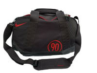 New Vintage NIKE Total 90 T90 Sports Gym HOLDALL DUFFEL Bag BA2493 Black Red