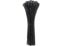 Quadrios 24Ca365 24Ca365 Kabelband 200 Mm 4,6 Mm Svart Uv-Stabiliserad 100 St
