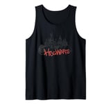 Harry Potter Hogwarts Castle Spray Tank Top