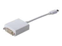 Digitus - Displayport-Adapter - Mini Displayport (Hane) Till Dvi-I (Hona) - 15 Cm - Formpressad - Vit
