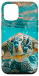 iPhone 15 Pro Sea Turtle Beach Turtles Design PC Case