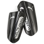 PUMA Benskydd Ultra Light Strap Eclipse - PUMA Svart/PUMA Silver, storlek Large