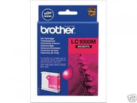 CARTOUCHE BROTHER MAGENTA 100% NEUVE LC-1000 LC1000